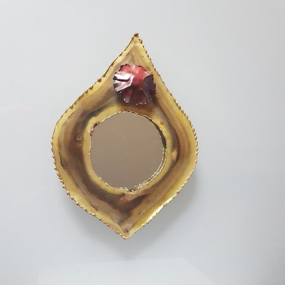 Mid Century Modern - Metal Decor Mirror - Picture 14 of 16